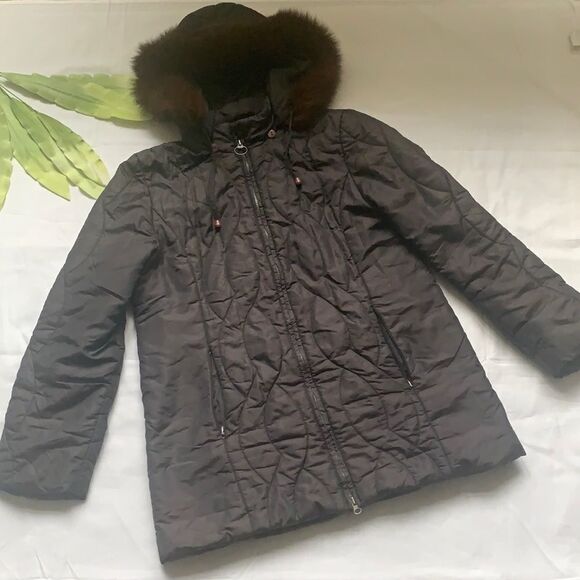 🌟nuage Coat w/ Faux Fur🌟 - Picture 2 of 12